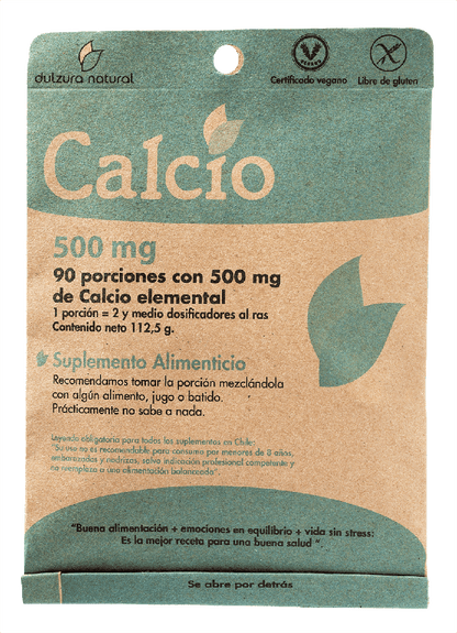 Calcio (500 mg) - 90 porciones