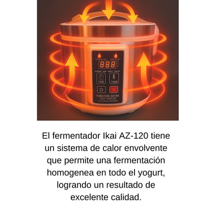 Fermentador Yogurt Ikai 4 litros